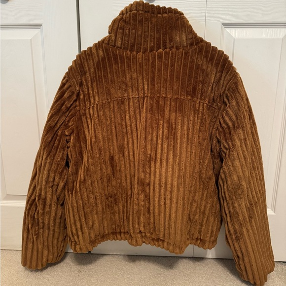Urban Outfitters (BDG) Cropped Jacket in Brown - never worn, new with tags - Picture 2 of 3